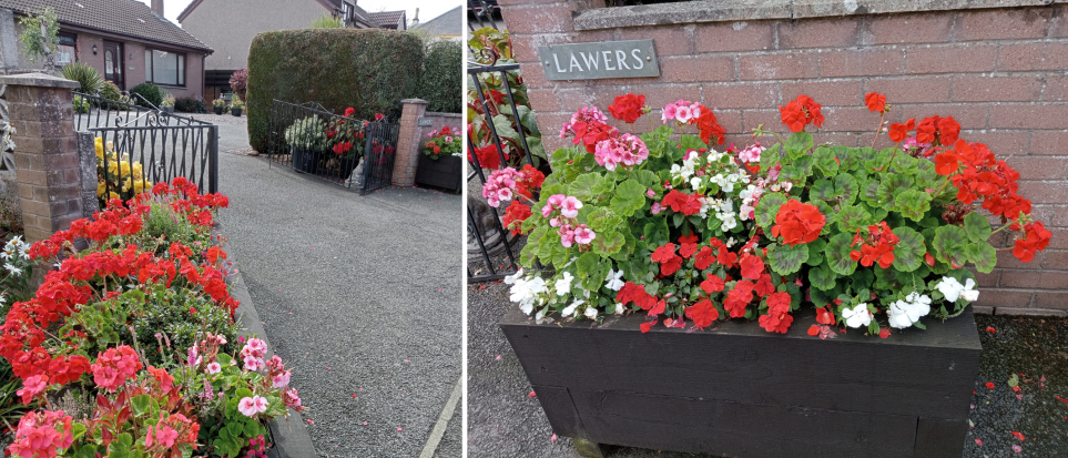 East Wing front of accommodation